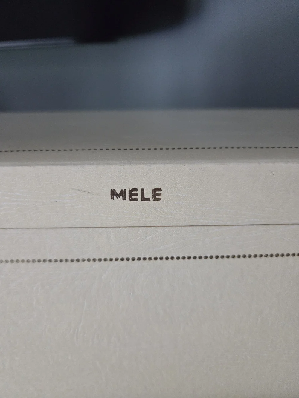 Vintage Mele Jewelry Box